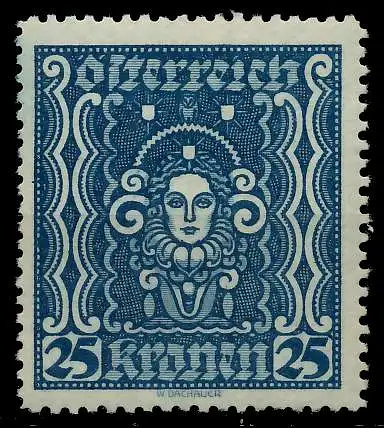ÖSTERREICH 1922 Nr 399AII postfrisch 7ABE4E