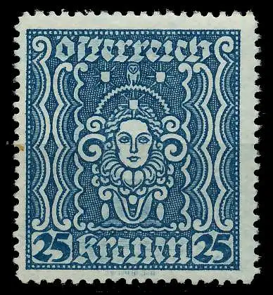 ÖSTERREICH 1922 Nr 399AII postfrisch 7ABE62