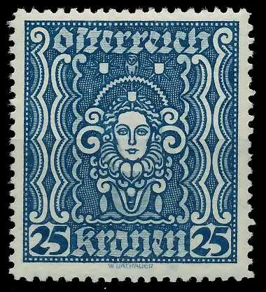 ÖSTERREICH 1922 Nr 399AII postfrisch 7ABE7E