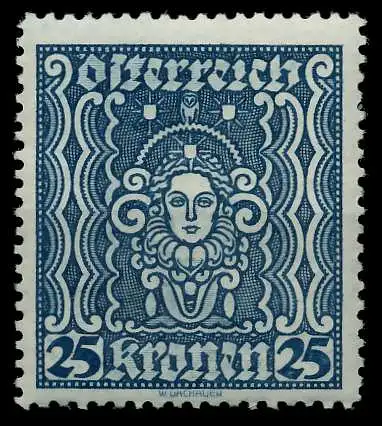 ÖSTERREICH 1922 Nr 399AII postfrisch 7ABEAA