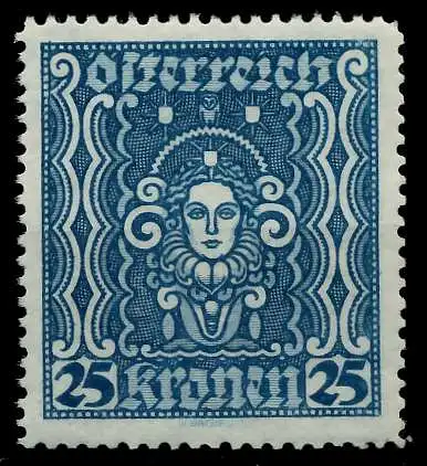 ÖSTERREICH 1922 Nr 399AII postfrisch 7ABEBE