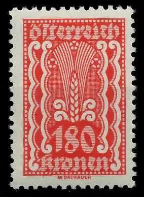 ÖSTERREICH 1922 Nr 382a postfrisch 7AC0A2