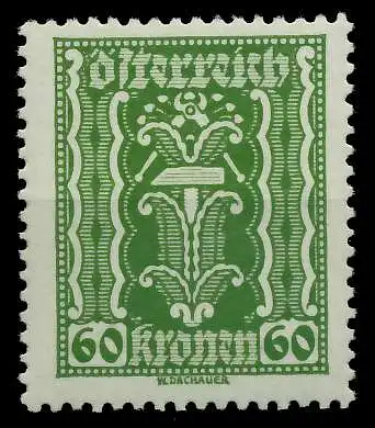 ÖSTERREICH 1922 Nr 375 postfrisch 7AC14A