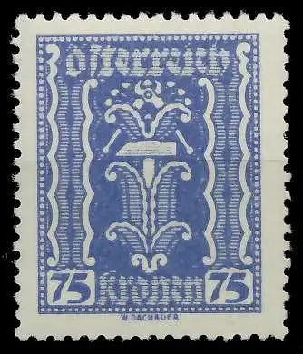 ÖSTERREICH 1922 Nr 376 postfrisch 7AC15A