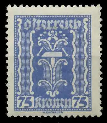 ÖSTERREICH 1922 Nr 376 postfrisch 7AC16A