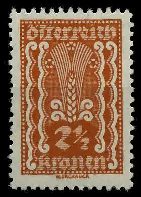 ÖSTERREICH 1922 Nr 363 postfrisch 7AE256