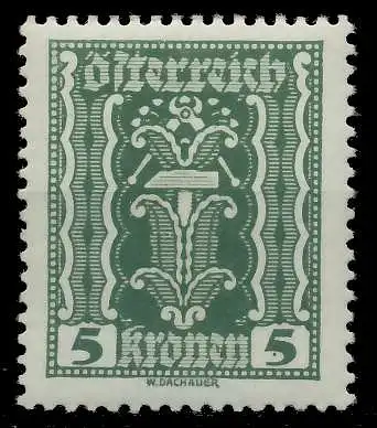 ÖSTERREICH 1922 Nr 365a postfrisch 7AE272