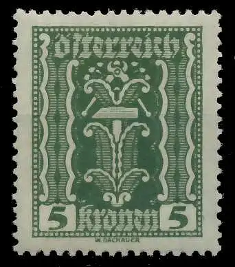 ÖSTERREICH 1922 Nr 365a postfrisch 7AE28A