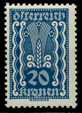 ÖSTERREICH 1922 Nr 370 postfrisch 7AE332