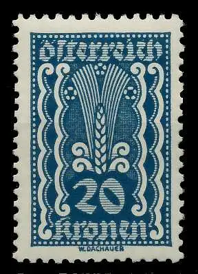 ÖSTERREICH 1922 Nr 370 postfrisch 7AE352