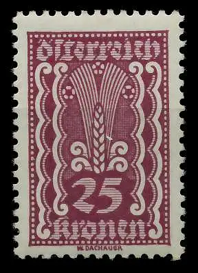 ÖSTERREICH 1922 Nr 371 postfrisch 7AE37E