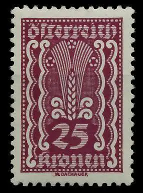 ÖSTERREICH 1922 Nr 371 postfrisch 7AE3E6