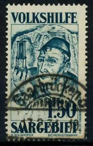SAARGEBIET 1931 Nr 147 gestempelt gepr. 7B0E32