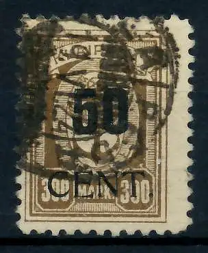 MEMEL 1923 Nr 198 gestempelt gepr. 7B2436