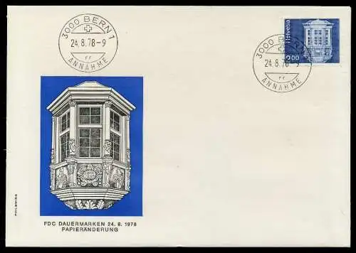 SCHWEIZ 1974 Nr 1038w BRIEF FDC S6B76C6