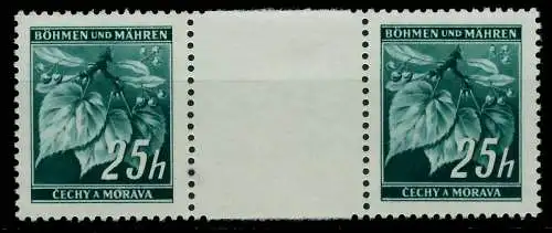BÖHMEN MÄHREN Nr 23ZW postfrisch ZW-STEG PAAR 7B56B2