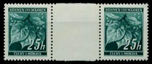 BÖHMEN MÄHREN Nr 23ZW postfrisch ZW-STEG PAAR 7B56B6