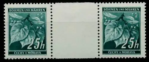BÖHMEN MÄHREN Nr 23ZW postfrisch ZW-STEG PAAR 7B56C2