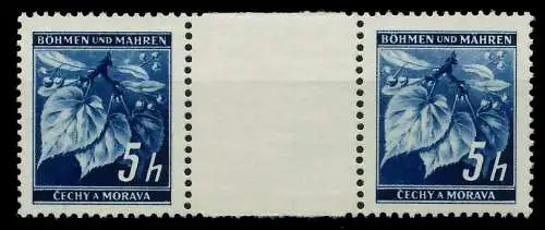 BÖHMEN MÄHREN Nr 20ZW postfrisch ZW-STEG PAAR 7B572E