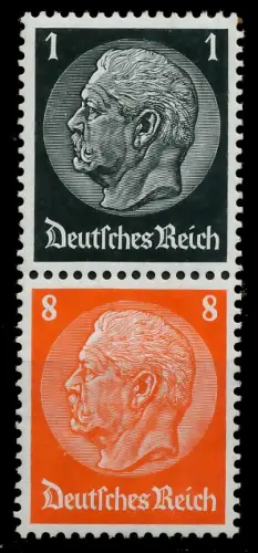 D-REICH ZUSAMMENDRUCK Nr S135 postfrisch SENKR PAAR 7B7D0A