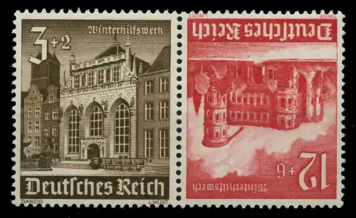 D-REICH ZUSAMMENDRUCK Nr K37 postfrisch WAAGR PAAR 7B7EFE