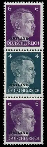 BES. 2WK OSTLAND Nr S4 postfrisch 3ER STR 7B7FB2