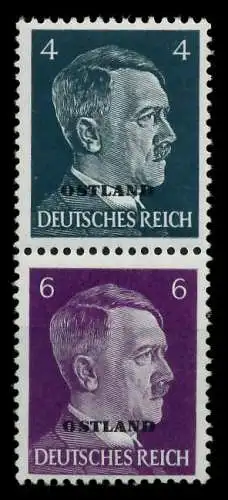 BES. 2WK OSTLAND Nr S1 postfrisch SENKR PAAR 7B7FBA