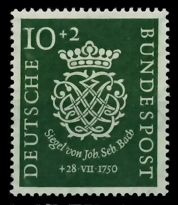 BRD BUND 1950 Nr 121 postfrisch 7BA92A