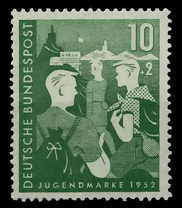 BRD 1952 Nr 153 postfrisch 7BA9C6