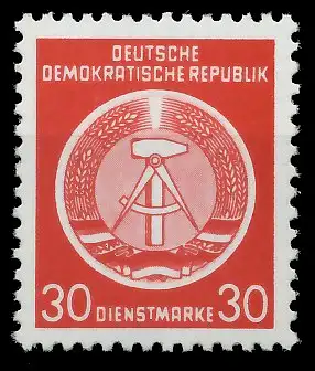 DDR DIENST HAMMER ZIRKEL Nr 11XI postfrisch 7BD07E