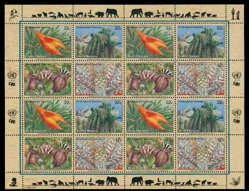 UNO NEW YORK Nr 707-710 postfrisch KLEINBG S01393A