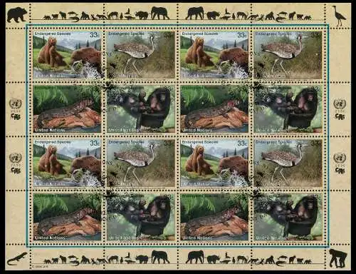 UNO NEW YORK Nr 831-834 ESST KLEINBG 7BF80E