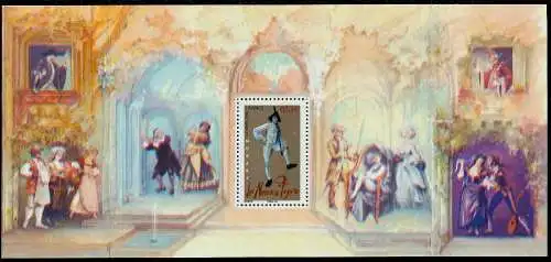 FRANKREICH Block 56-61 postfrisch S0146E2