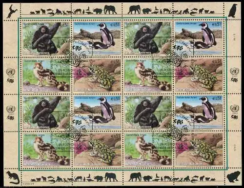 UNO WIEN Nr 357-360 ESST KLEINBG 7BF8F2