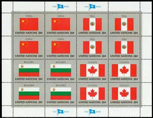 UNO NEW YORK Nr 422-437 postfrisch KLEINBG 7BF94A