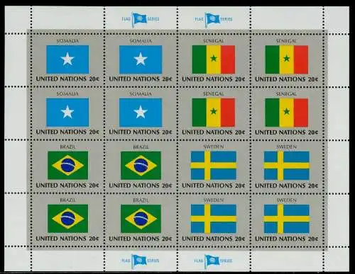 UNO NEW YORK Nr 422-437 postfrisch KLEINBG 7BF94A