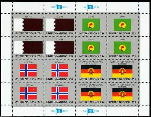 UNO NEW YORK Nr 553-568 postfrisch KLEINBG 7BF9BA