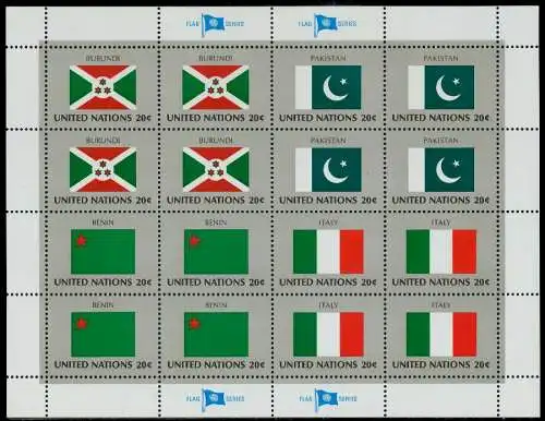 UNO NEW YORK Nr 448-463 postfrisch KLEINBG 7BF9CA