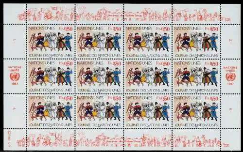 UNO GENF Nr 158-159 postfrisch KLEINBG 7BFA4A
