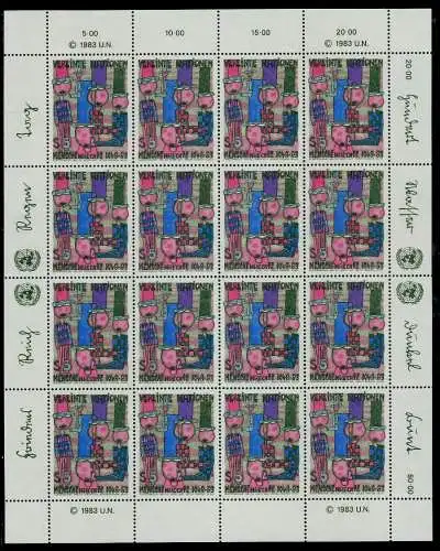 UNO WIEN Nr 36-37 postfrisch KLEINBG S0149BE