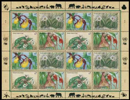 UNO WIEN Nr 205-208 postfrisch KLEINBG S014A12