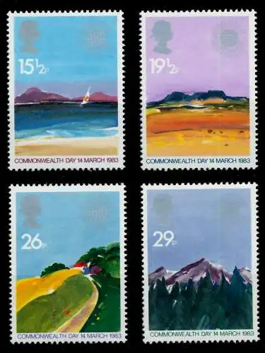 GROSSBRITANNIEN 1983 Nr 942-945 postfrisch 7BFE06