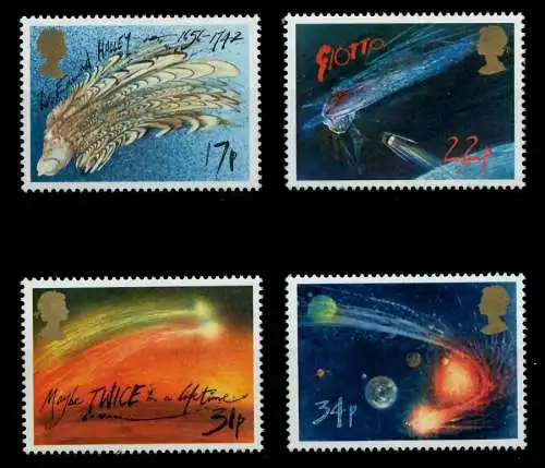 GROSSBRITANNIEN 1986 Nr 1060-1063 postfrisch 7C1EE6