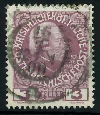 ÖSTERREICH 1908 Nr 141v gestempelt 7C225E