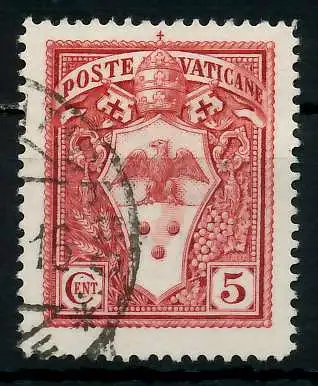 VATIKAN Nr 21 gestempelt 7C48B2