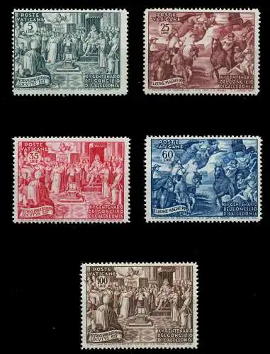 VATIKAN 1951 Nr 180-184 postfrisch 7C4A32