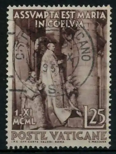 VATIKAN 1951 Nr 178 gestempelt 7C4BC6