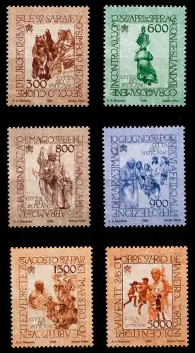 VATIKAN 1998 Nr 1263-1268 postfrisch S015E82