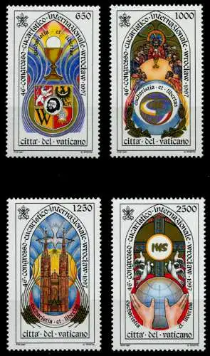 VATIKAN 1997 Nr 1217-1220 postfrisch S015ED6