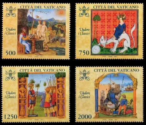 VATIKAN 1997 Nr 1210-1213 postfrisch S015EC2